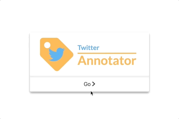 TwitterAnnotator Teaser